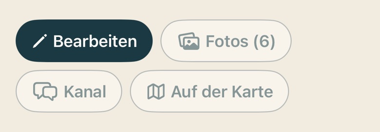 Bildschirm von Cruvela. Ein Flug, den du früher als Termin eingelesen hast, bleibt einer. Soll er eine Station werden: den Termin in der Station gedrückt halten → In eine Station umwandeln. Nummer, Zeiten und Ziel ziehen mit.