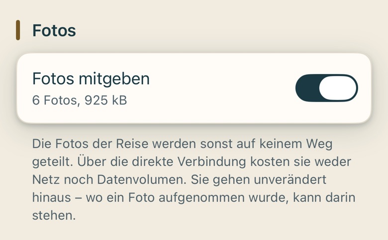 Bildschirm von Cruvela. 2 Weiter. Dann fragt iOS, und du erlaubst es. Ohne diese Erlaubnis findet sich nichts.